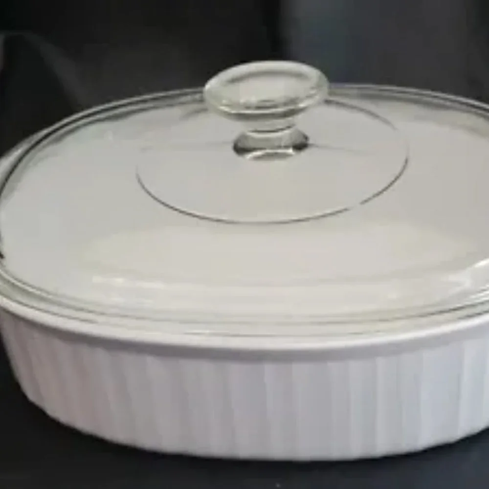 Pyrex Lid (only) Fits Corning Ware French White Casserole F-12-B 1.8L/ 1…